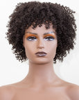 ashanti wig on manequin