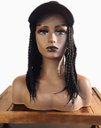 Kimmie Cap | Short, Synthetic 12" Wig with Braids