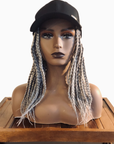 Kimmie Cap | Short, Synthetic 12" Wig with Braids