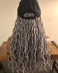 Kimmie Cap | Long Synthetic 18" Faux Loc Wig