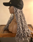 Kimmie Cap | Long Synthetic 18" Faux Loc Wig