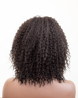 Imani black wig back