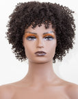 Coils to Locs ashanti wig on mannequin