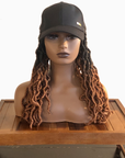Kimmie Cap | Short (Shoulder Length) Synthetic 12" Faux Loc Wig