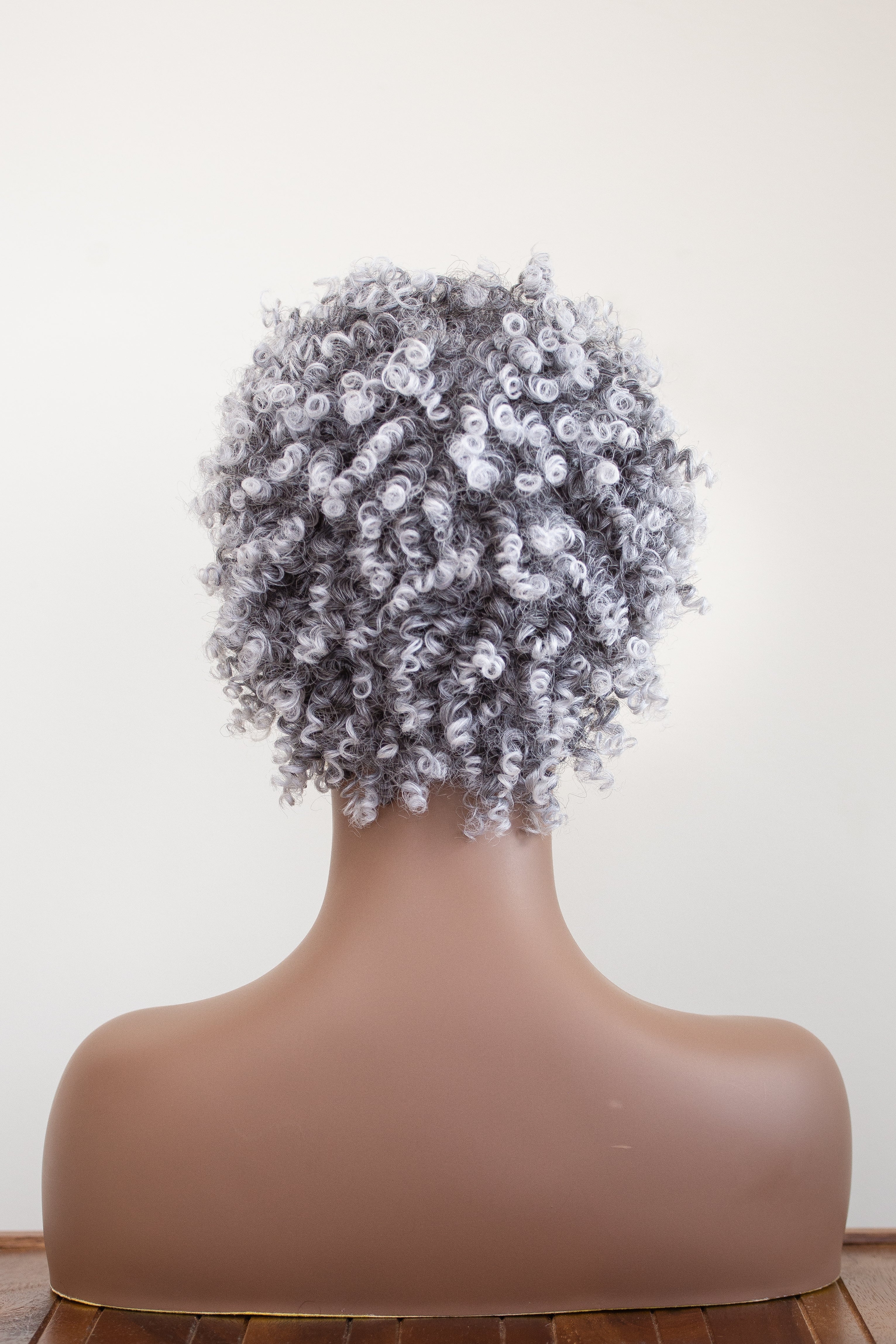 coils to locs jasmine onyx wig on mannequin back view